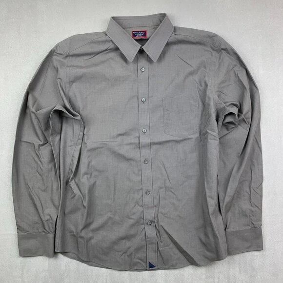 UNTUCKit Other - Untuckit Mens Shirt XL Gray Button Up Long Sleeve Slim Fit Pocket 100% Cotton